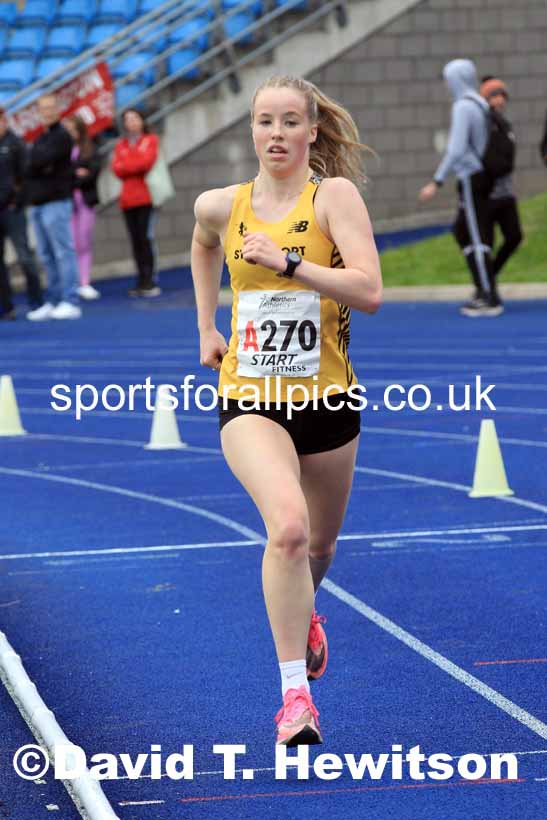 Womens under-17s 2022 Northern Road Relays, SportsCity, Manchester. Photo: David T. Hewitson/Sports for All Pics